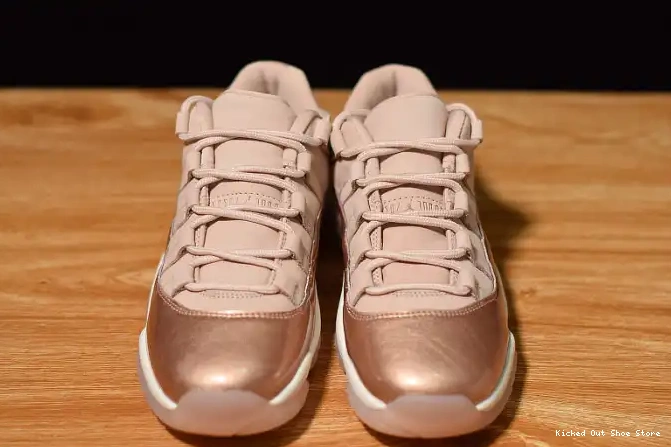 Kicked Out Shoe Store Rose GS 11 Gold Jordan Low Air AH7860-105 0517